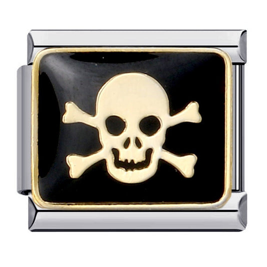 Skull - – Italian Charm Bracelet by Charmette