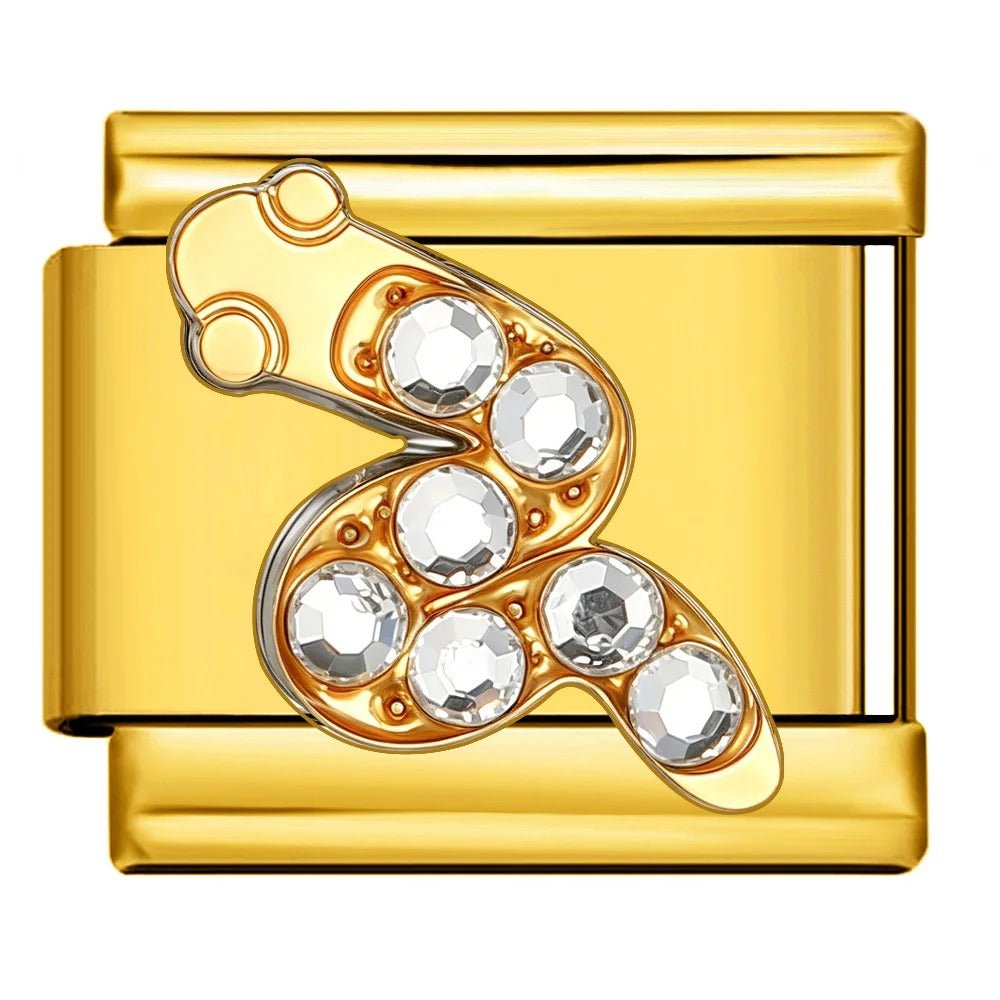 Snake - – Italian Charm Bracelet by Charmette