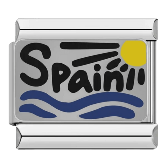 Spain - – Italian Charm Bracelet by Charmette