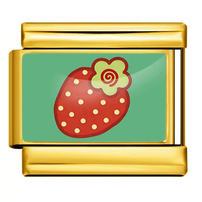 Strawberry - – Italian Charm Bracelet by Charmette