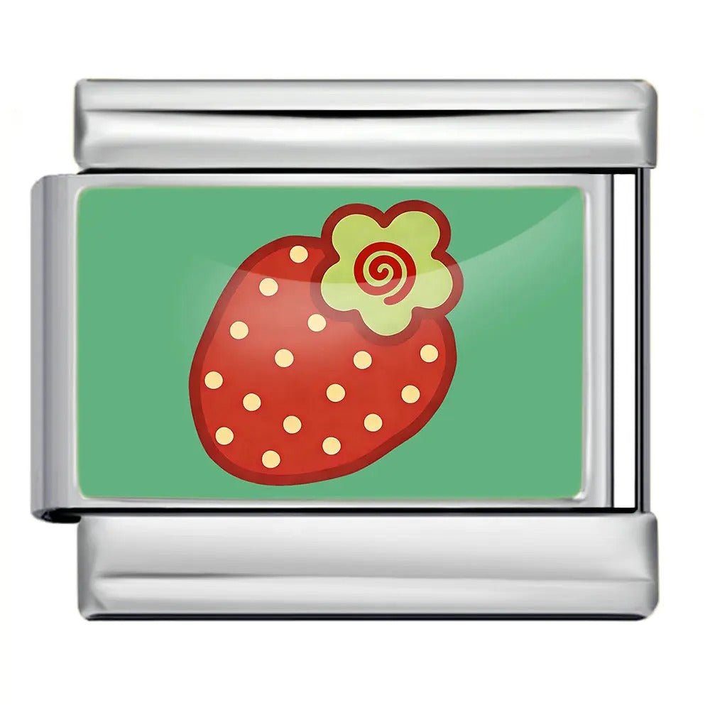 Strawberry - – Italian Charm Bracelet by Charmette