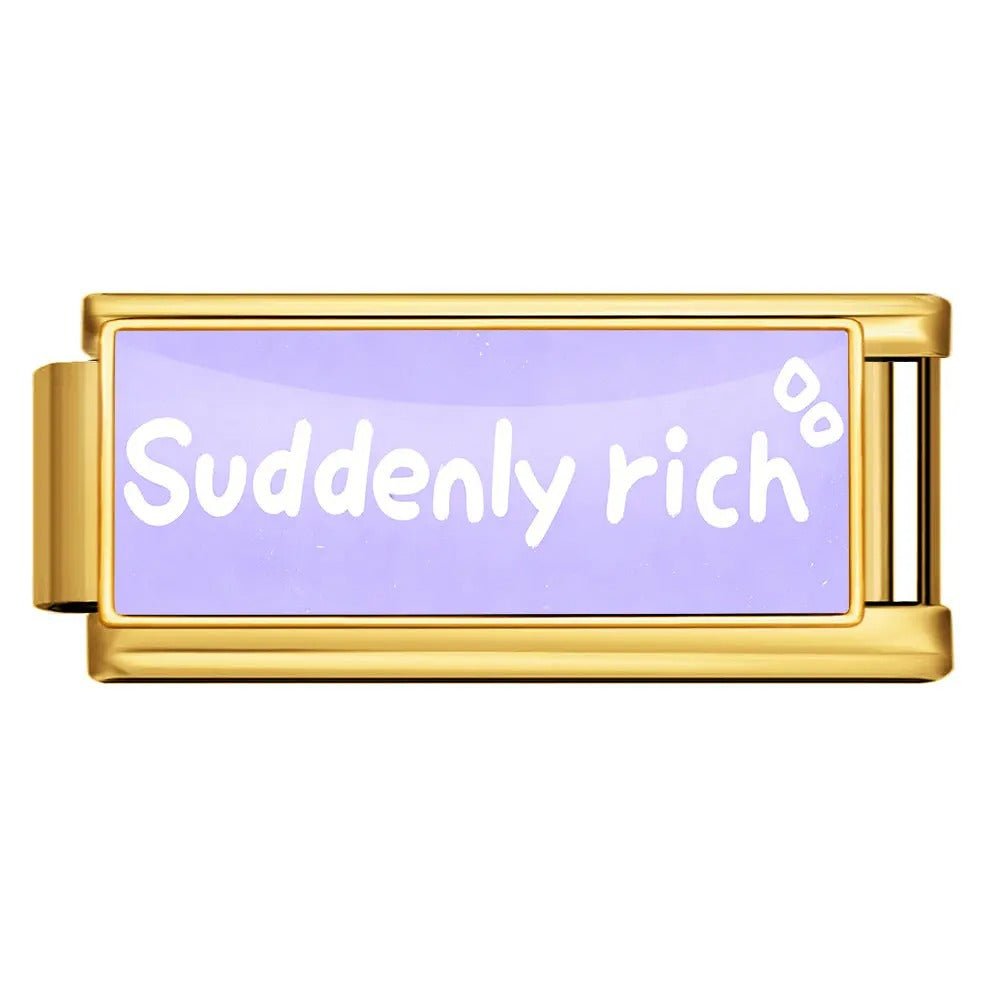Suddenly Rich -– Italian Charm Bracelet by Charmette