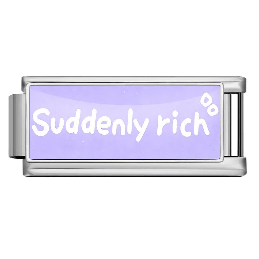 Suddenly Rich -– Italian Charm Bracelet by Charmette
