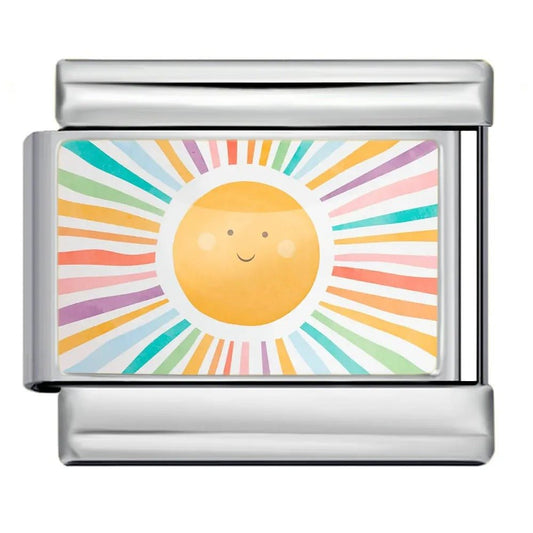 Sun - – Italian Charm Bracelet by Charmette