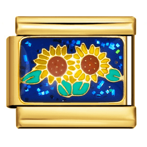 Sunflowers - – Italian Charm Bracelet by Charmette