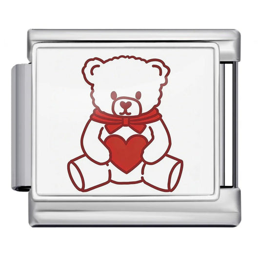 Teddy Bear - – Italian Charm Bracelet by Charmette