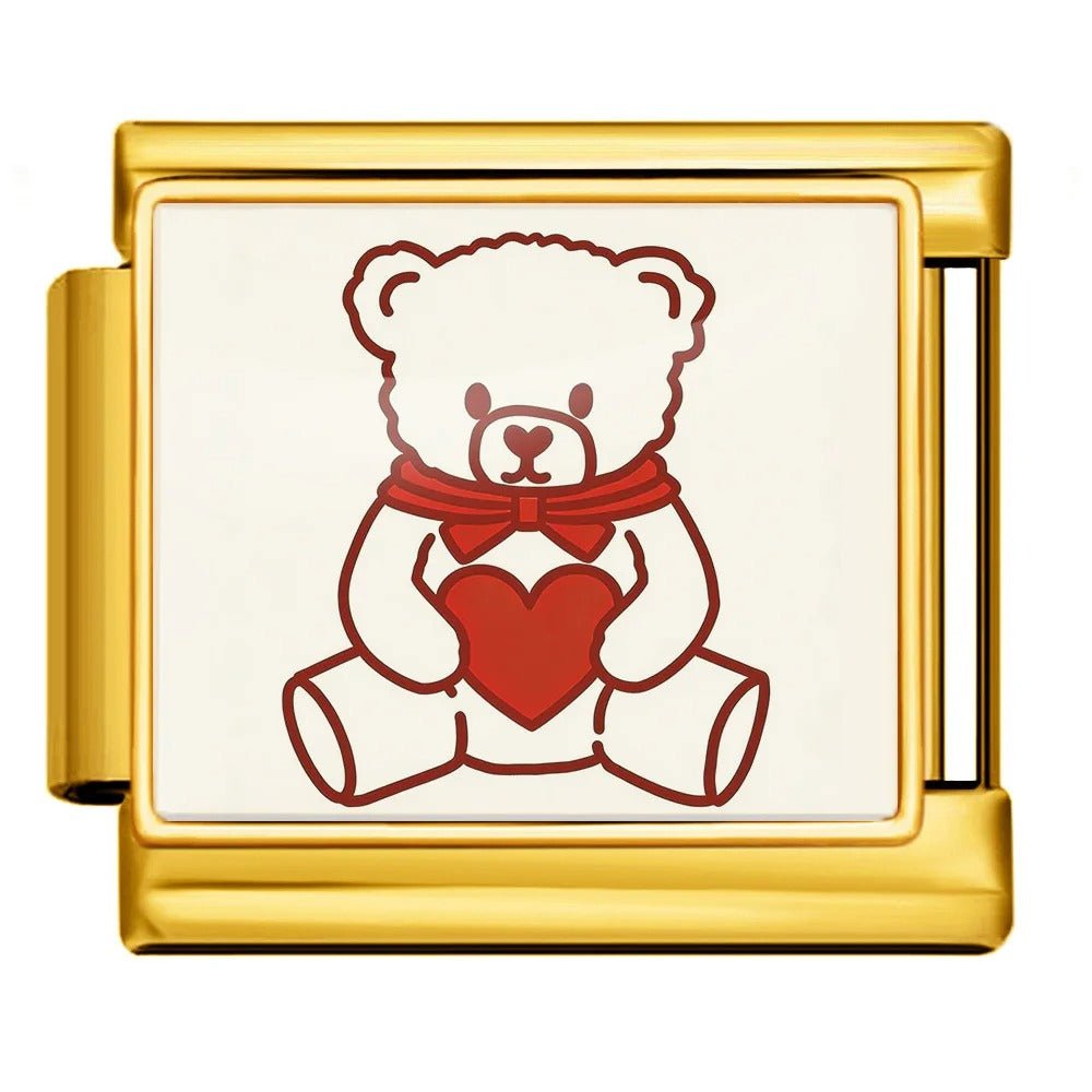 Teddy Bear - – Italian Charm Bracelet by Charmette