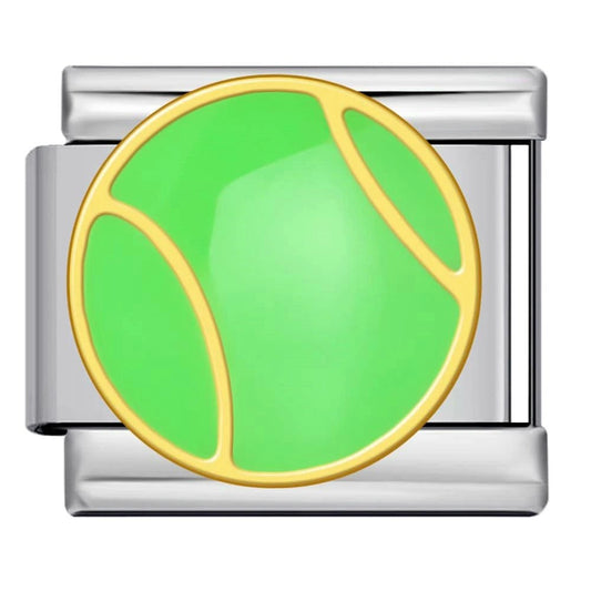 Tennis Ball - – Italian Charm Bracelet by Charmette