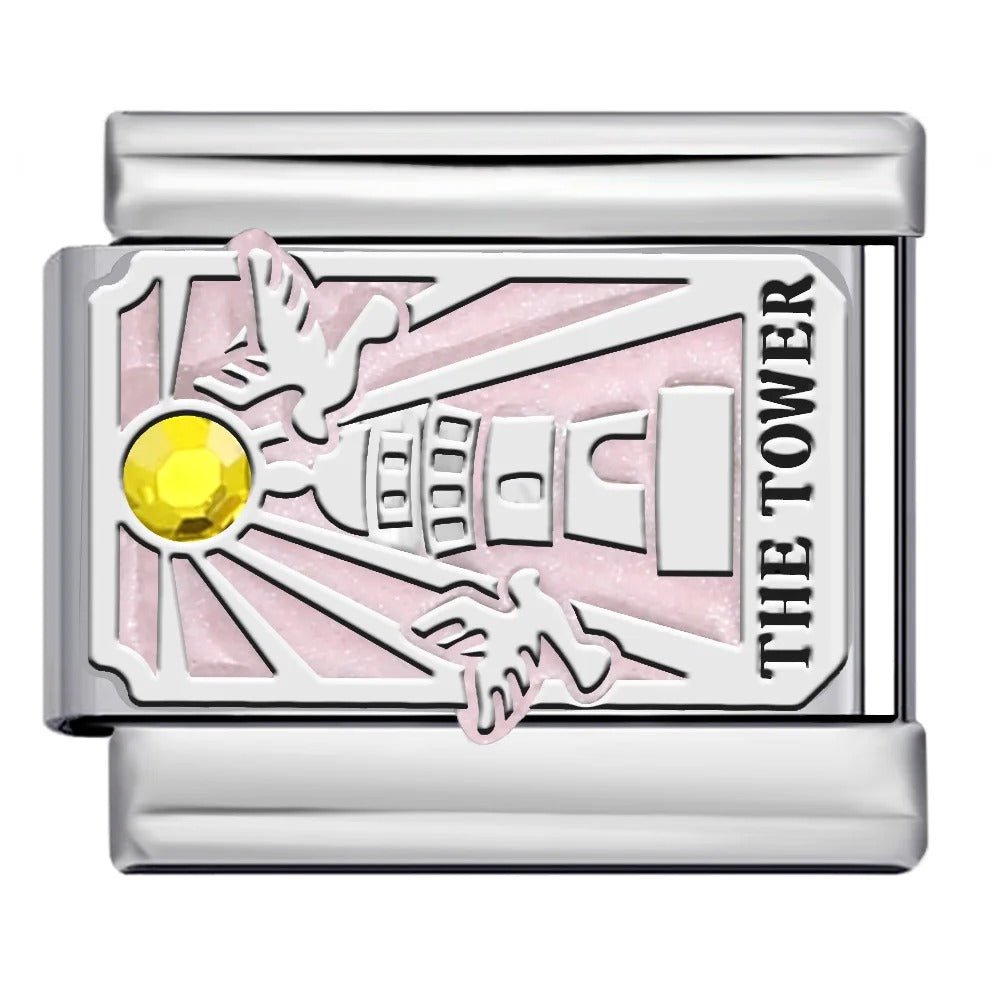 The Tower Tarot - – Italian Charm Bracelet by Charmette
