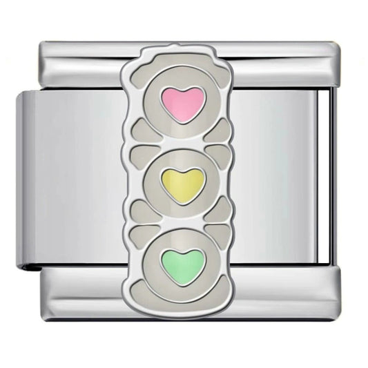 Traffic Light - – Italian Charm Bracelet by Charmette