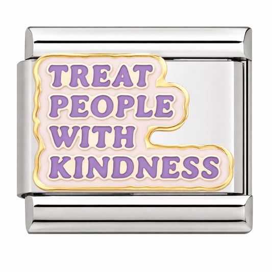 Treat People With Kindness - – Italian Charm Bracelet by Charmette