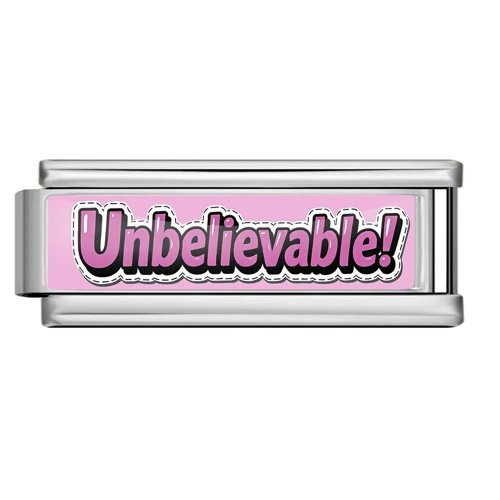 Unbelievable - – Italian Charm Bracelet by Charmette