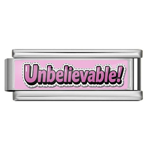 Unbelievable - – Italian Charm Bracelet by Charmette