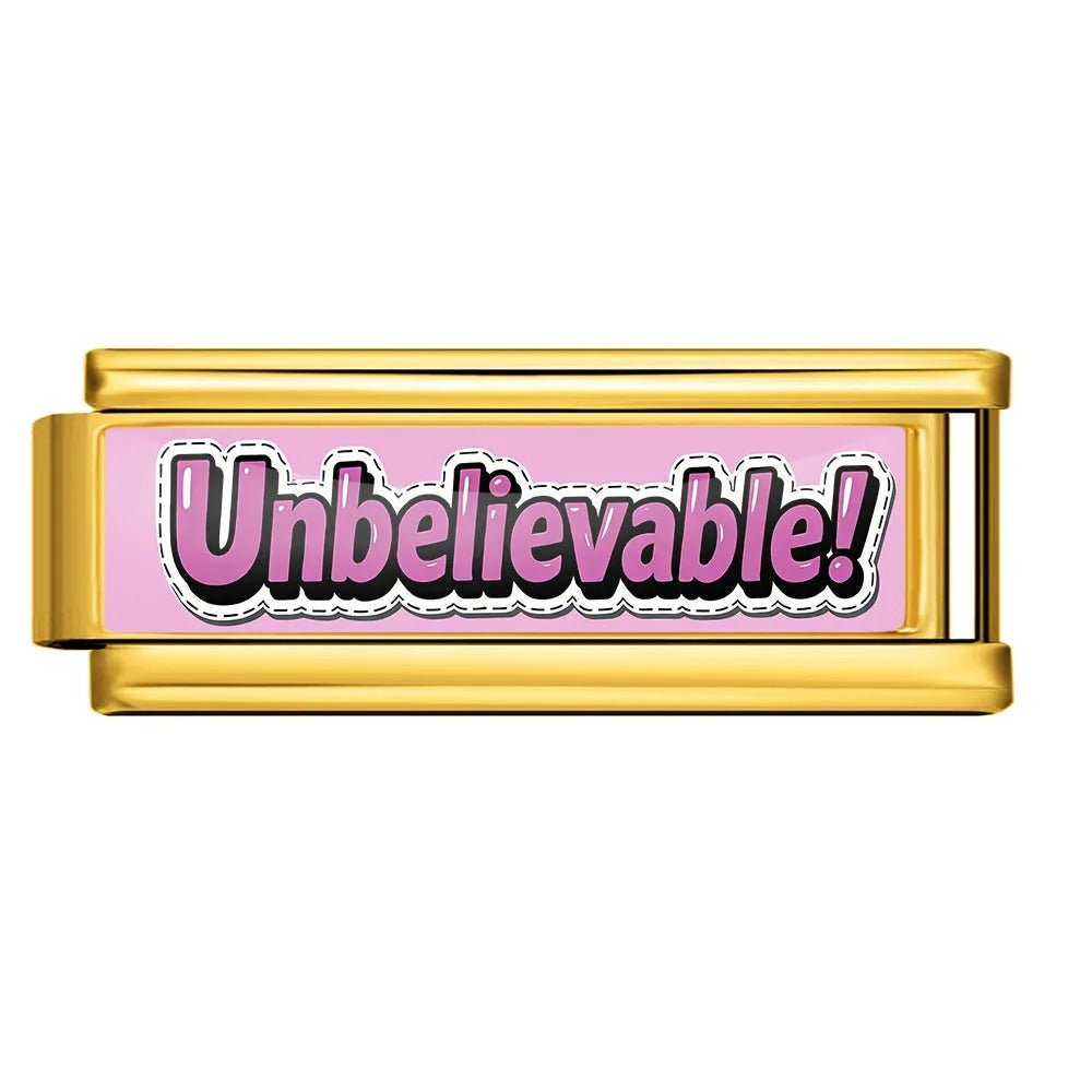 Unbelievable - – Italian Charm Bracelet by Charmette