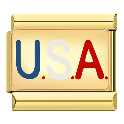 U.S.A - – Italian Charm Bracelet by Charmette