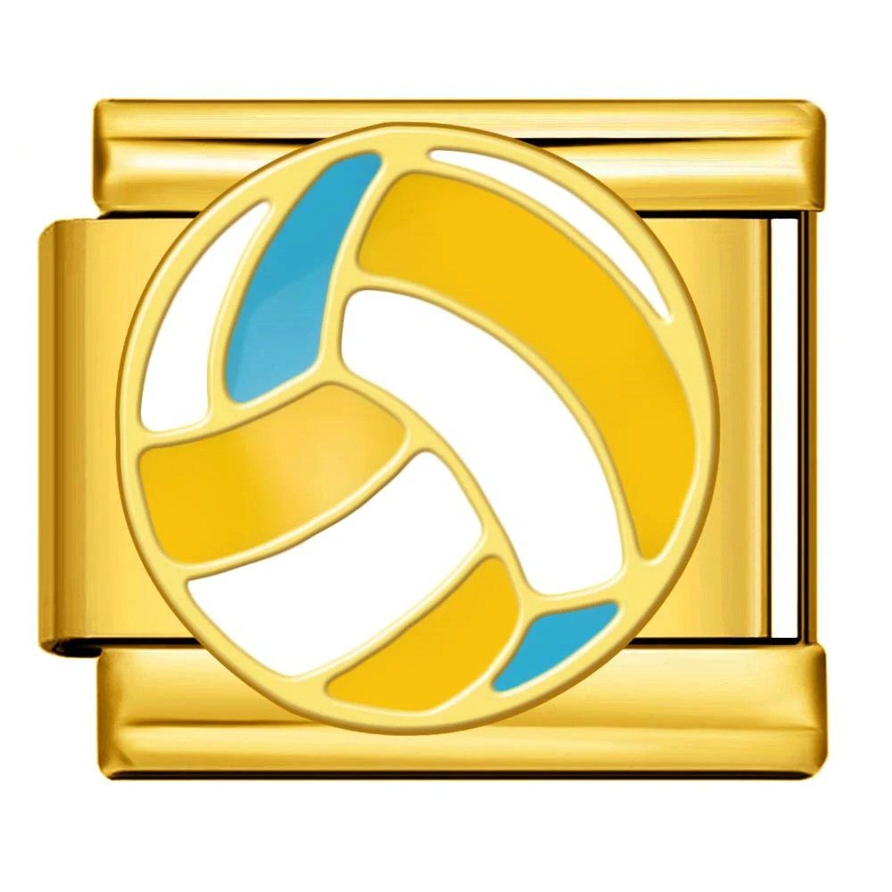 Volleyball - – Italian Charm Bracelet by Charmette