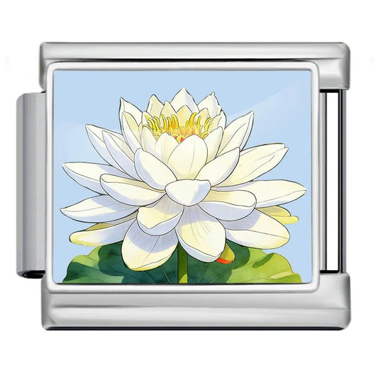 Water Lily - – Italian Charm Bracelet by Charmette