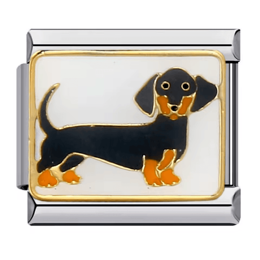 Weiner Dog - – Italian Charm Bracelet by Charmette