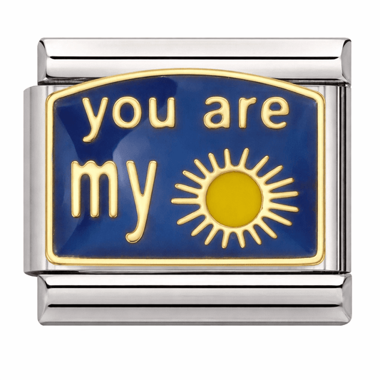 You Are My Sunshine - – Italian Charm Bracelet by Charmette