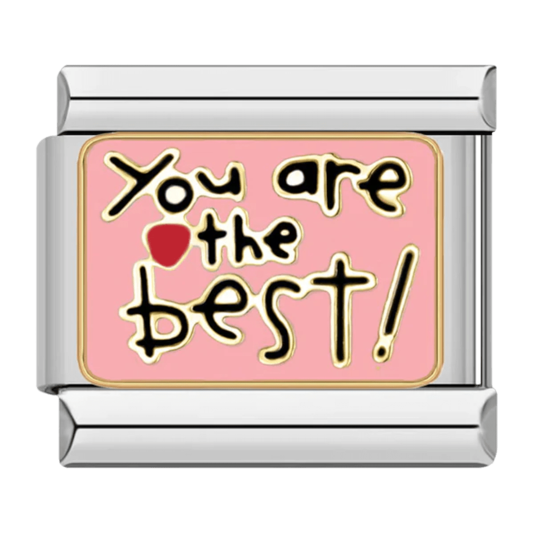 You are the best! - – Italian Charm Bracelet by Charmette